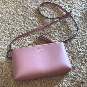 Kate Spade Pink Crossbody Bag with Adjustable Strap